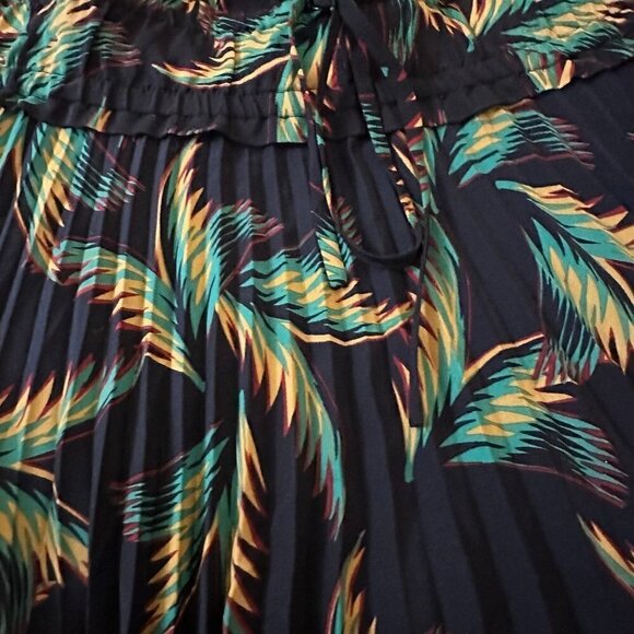 A.L.C. Rory pleated silk Dress - Picture 2 of 5